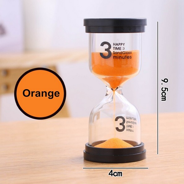 Κλεψύδρα με Πολύχρωμη Άμμο - Happy Time Sand Glass Minutes